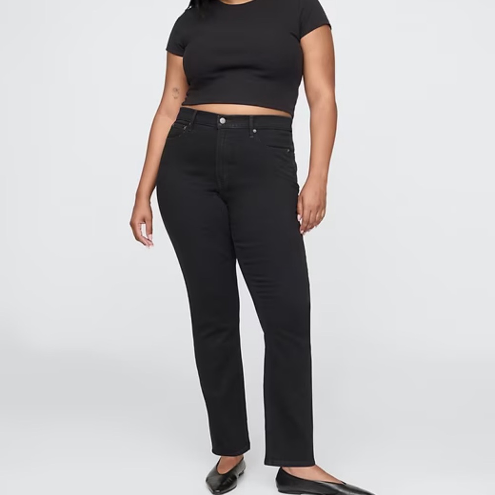 Gap Vintage Slim Mid Rise Black Women's Jeans